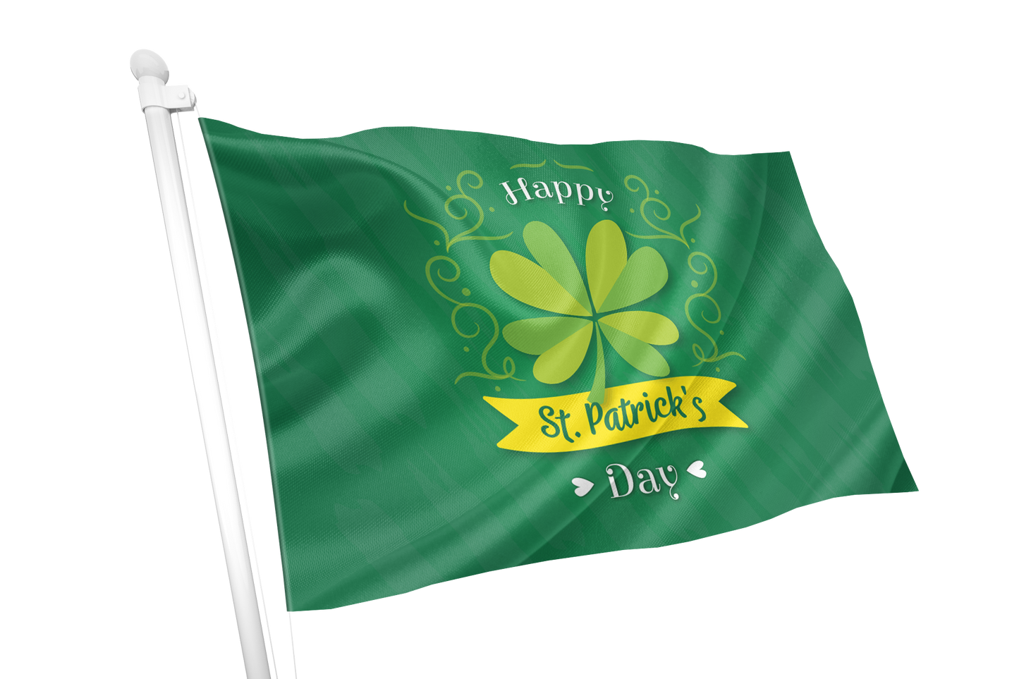 Irland-Rugby-Wappenflagge