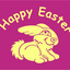 Happy Easter Bunny Flag