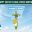 Happy Easter Floral Bunting