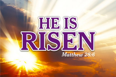 He Is Risen Flag