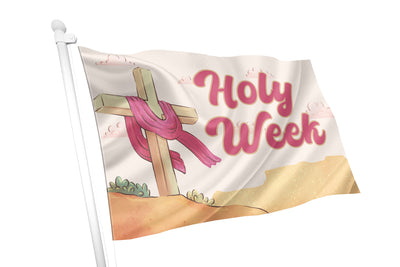 Holy Week Flag