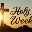 Holy Week Sun & Cross Flag