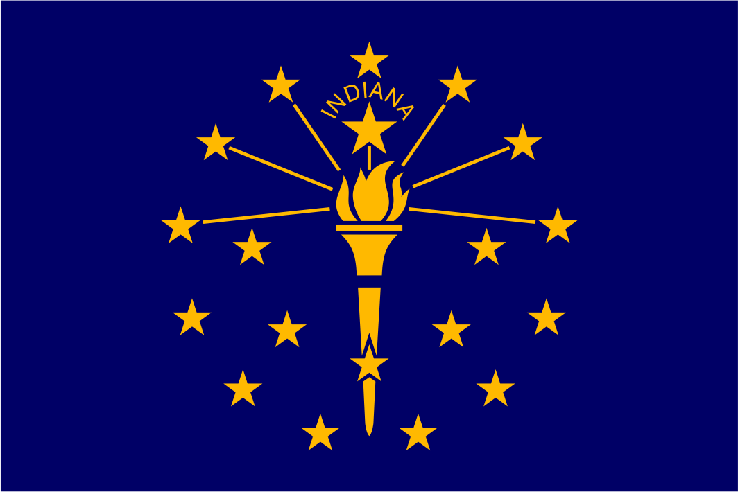 Indiana State Flag