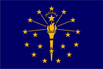 Indiana State Flag