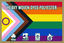 Intersex-Inclusive Pride Heavy Woven Dyed Flag – A heavy woven dyed version of the Intersex-Inclusive Progress Pride flag, featuring labels for quality assurance.