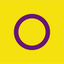 Intersex Pride Hand Waver Flag