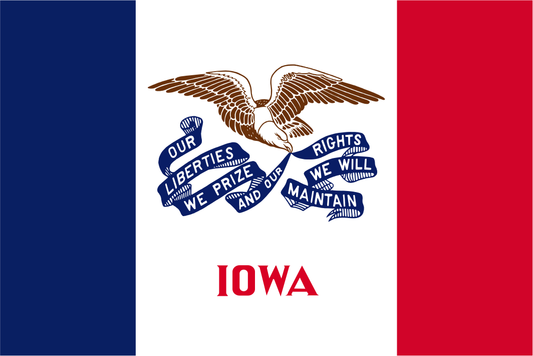 Iowa State Flag