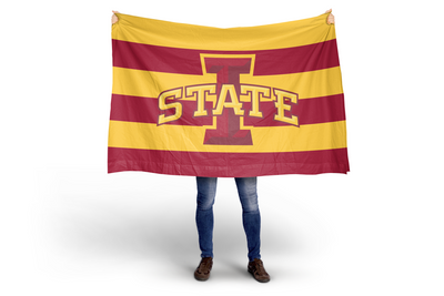 Iowa State Stripes Flag