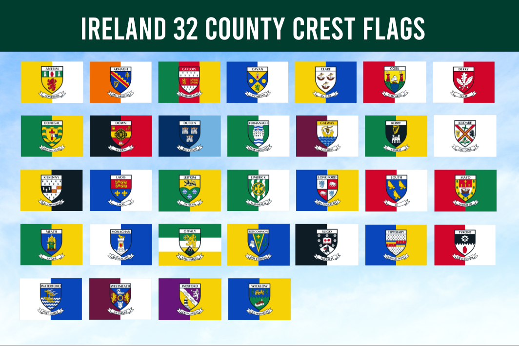 Wappenflagge des Waterford County