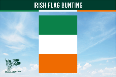 Wimpelkette mit Irland-Flagge