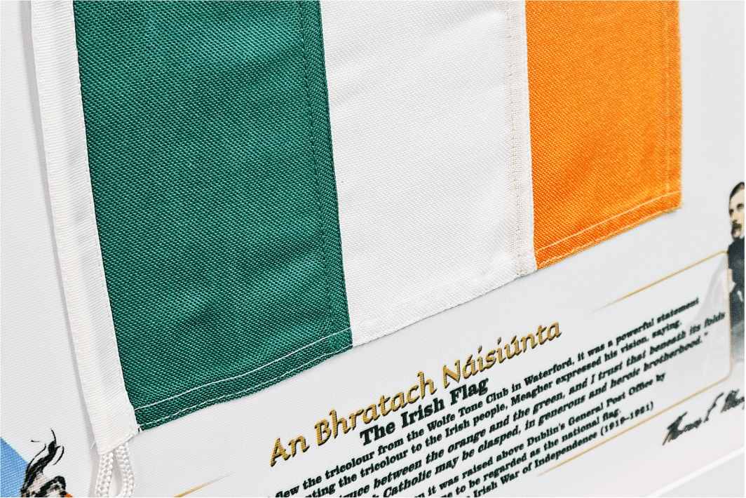 The Irish Flag Framed