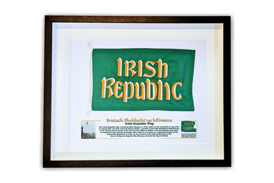 Framed Flag - Irish Republic