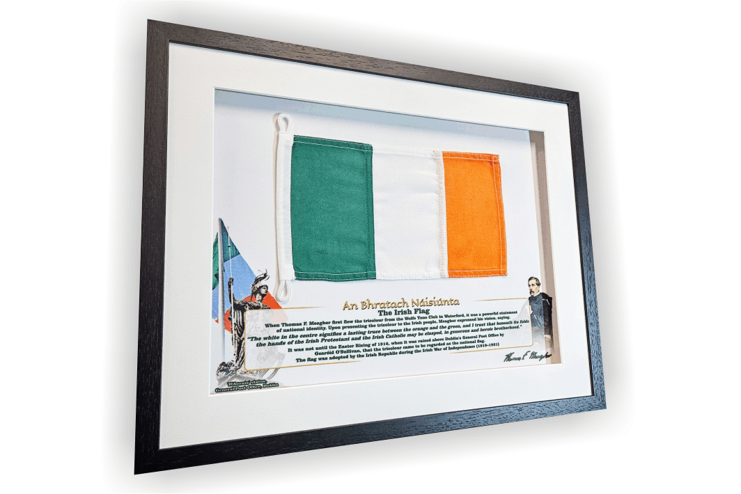 Framed Irish Flag | Made in Dublin | Celebrate Ireland’s Tricolour and ...