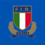 Italy Rugby Crested Flag