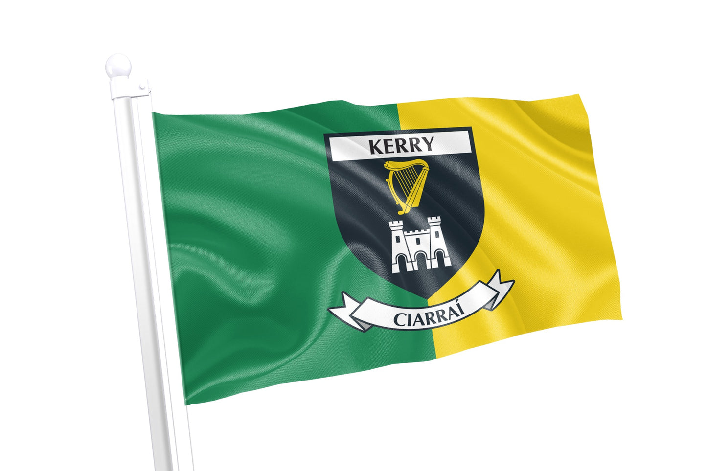 Bandeira do brasão do condado de Kerry