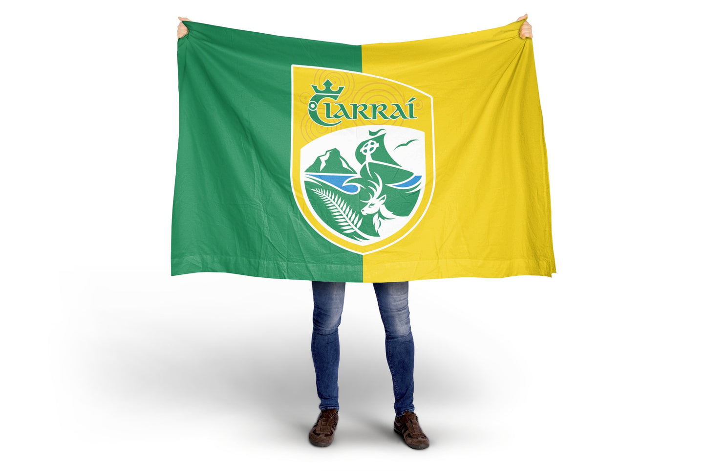 Kerry GAA Crest Flag