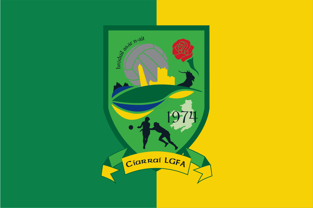 Kerry LGFA Crest Flag