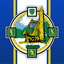 Kerry GAA Blue Retro Flag
