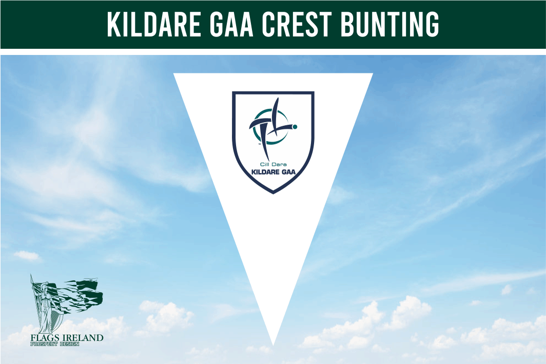 Kildare GAA Crest Bunting