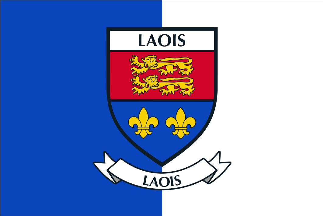 Bandeira do brasão do condado de Laois