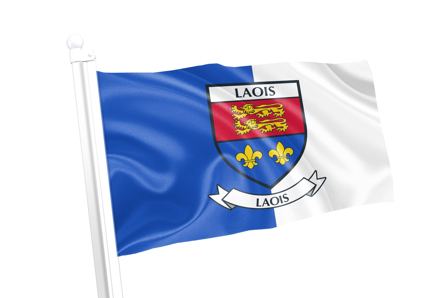 Wappenflagge des Landkreises Laois