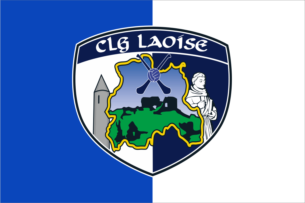 Laois GAA Crest Flag – Flags Ireland Prospect Design