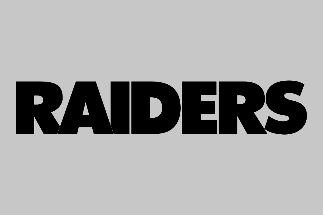 Las Vegas Raiders Text Flag