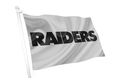 Las Vegas Raiders Text Flag