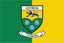 Antrim County Crest Handwaver-Flagge