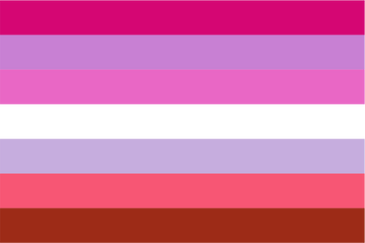 Flagge des lesbischen Stolzes