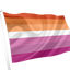 Flagge des lesbischen Stolzes