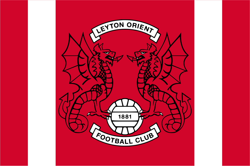 Leyton Orient FC pose for a team photograph. Back row, Left to right Leyton Orient FC pose for a team photograph. Back row, Left to right