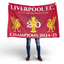 Liverpool FC 20 League Titles Flag – Champions 2024/25