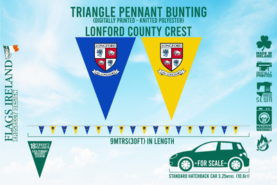 Wappenflagge des Longford County