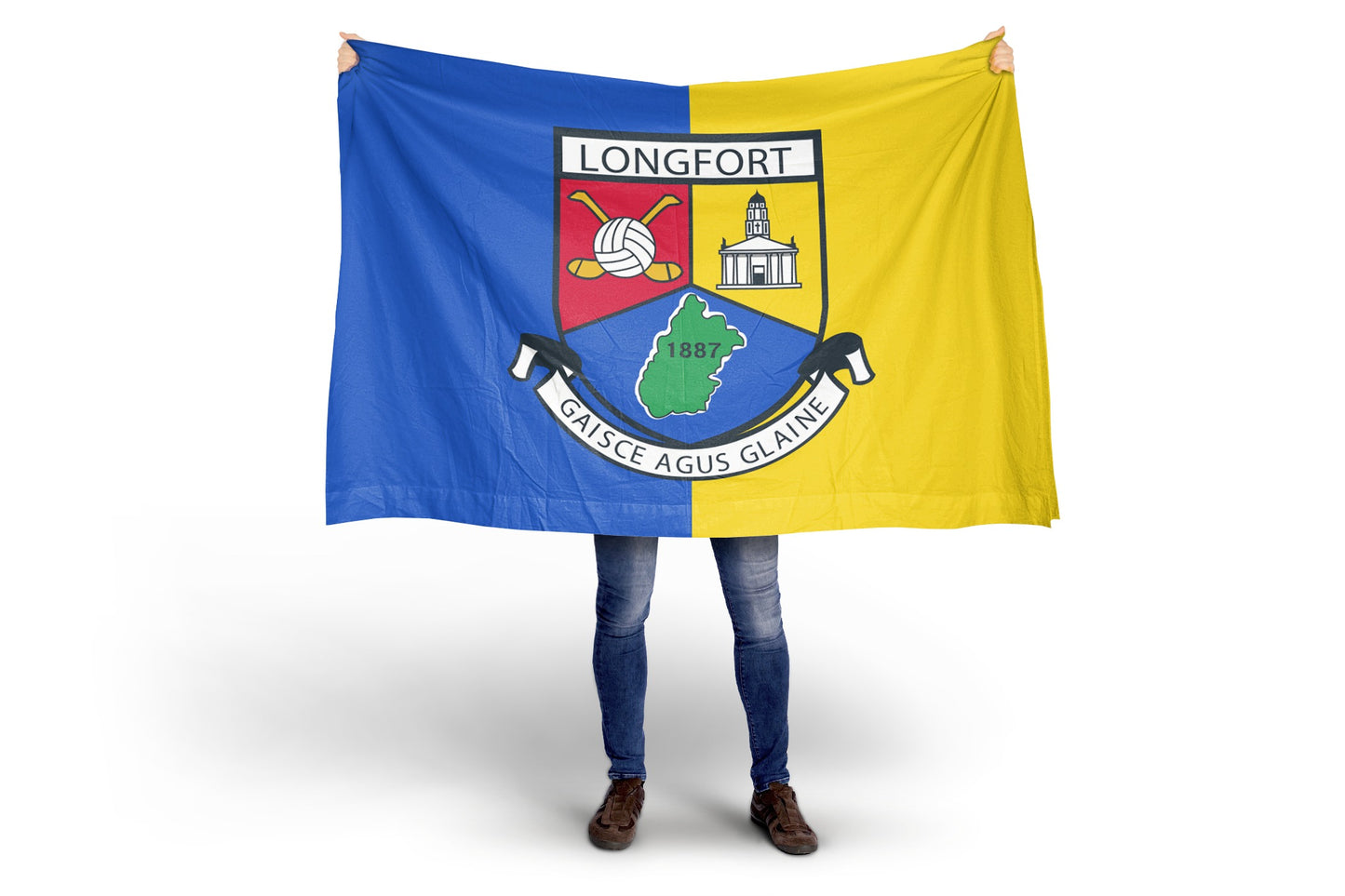 Bandeira da crista de Longford GAA
