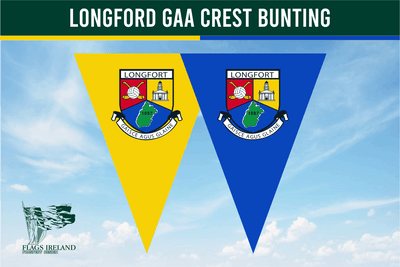 Longford GAA Crest Bunting