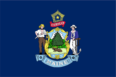 Maine State Flag