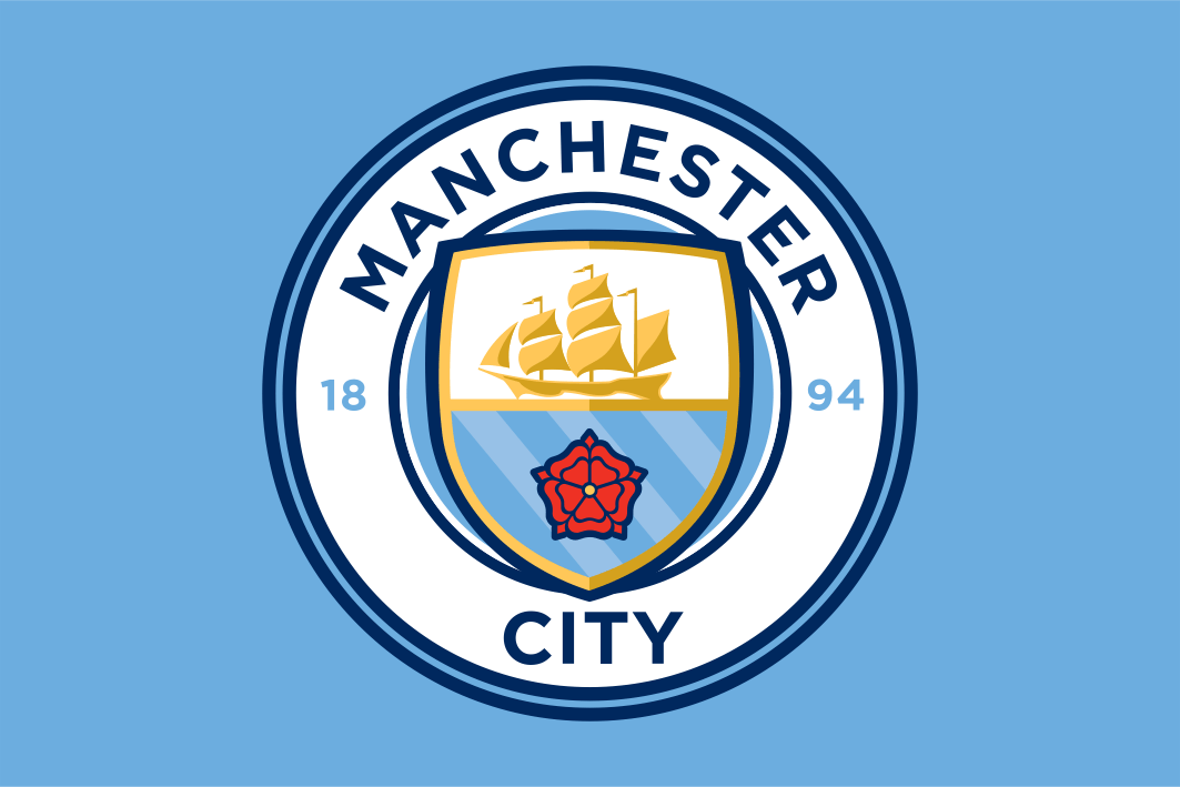 Manchester City Football Club Flag