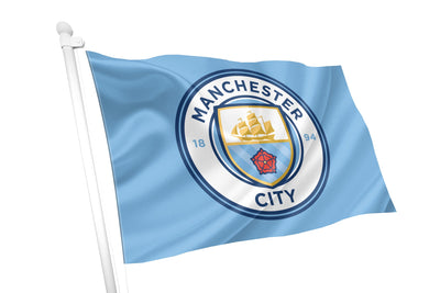 Manchester City Football Club Flag