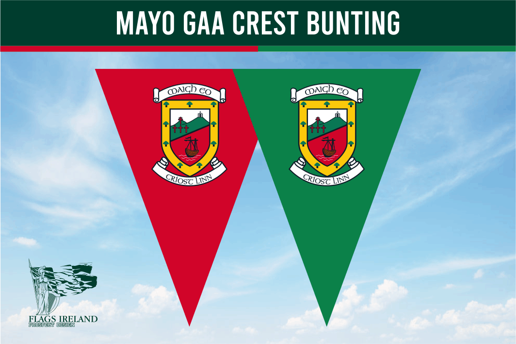 Mayo GAA Crest Bunting