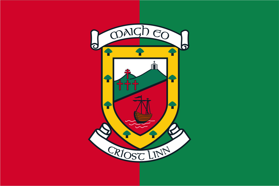 Mayo GAA Crest Flag – Flags Ireland Prospect Design