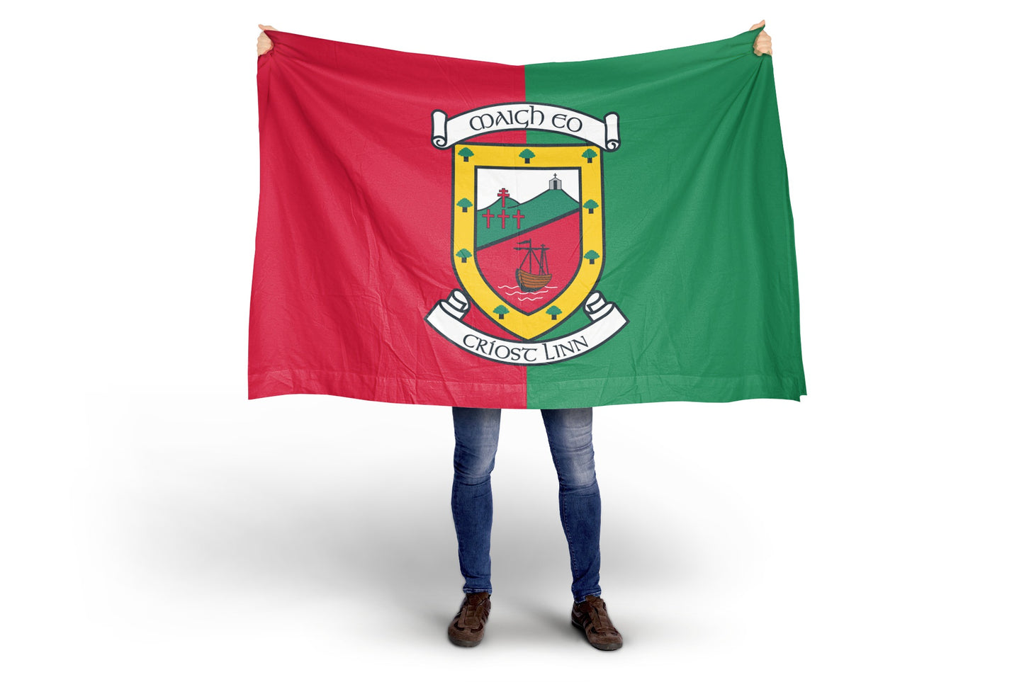 Mayo GAA Crest Flag