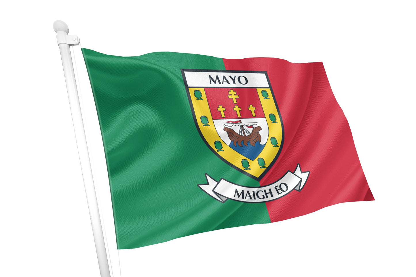 Bandeira do brasão do condado de Mayo