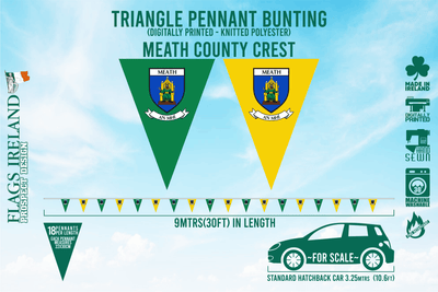Meath County Crest Bunting