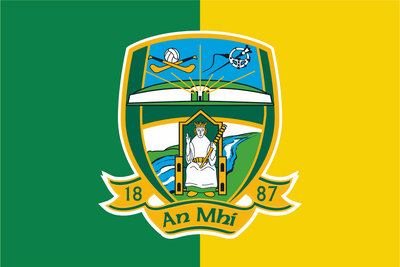 Meath GAA Crest Handwaver Flag