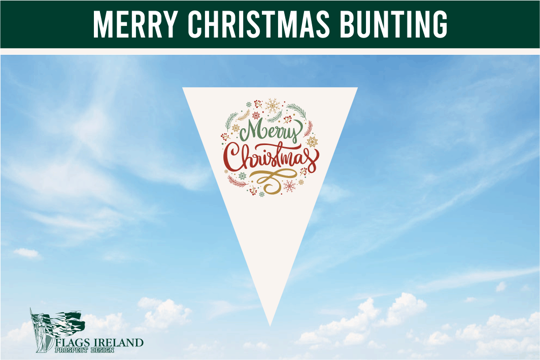 Merry Christmas Bunting