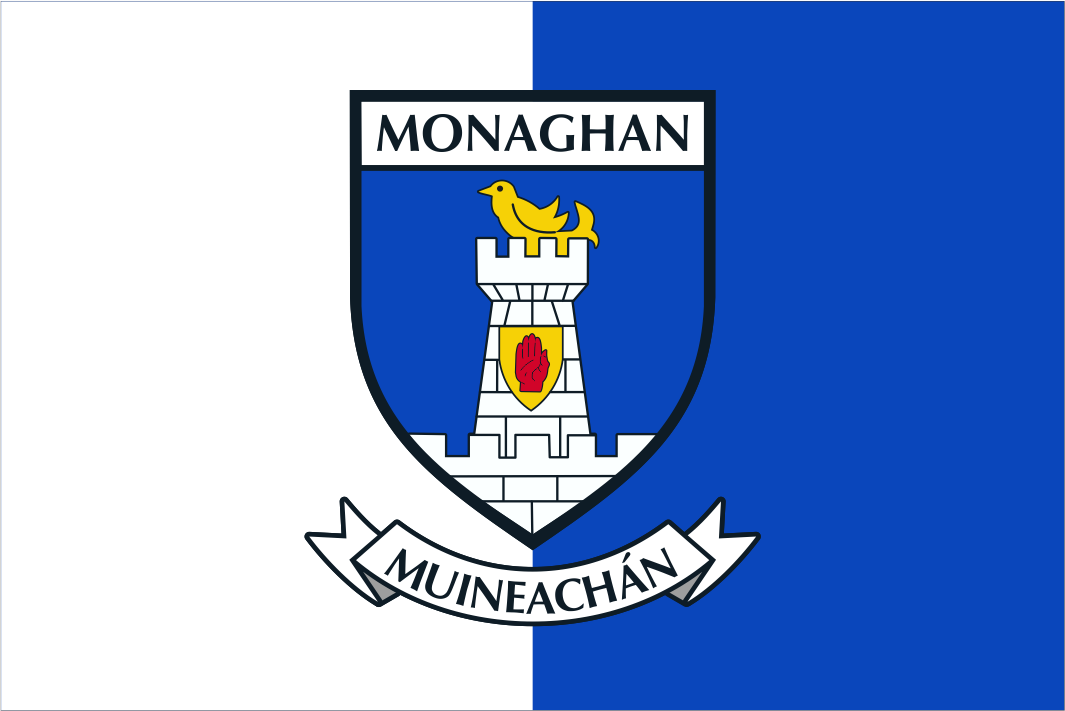 Bandeira do brasão do condado de Monaghan
