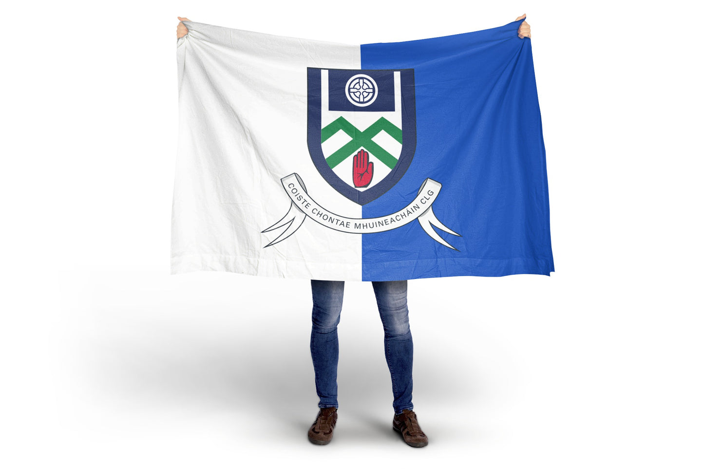 Bandeira da crista Monaghan GAA