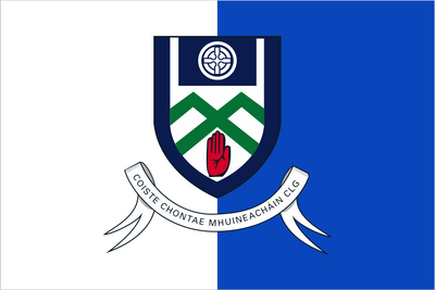 Monaghan GAA Crest Handwaver Flag