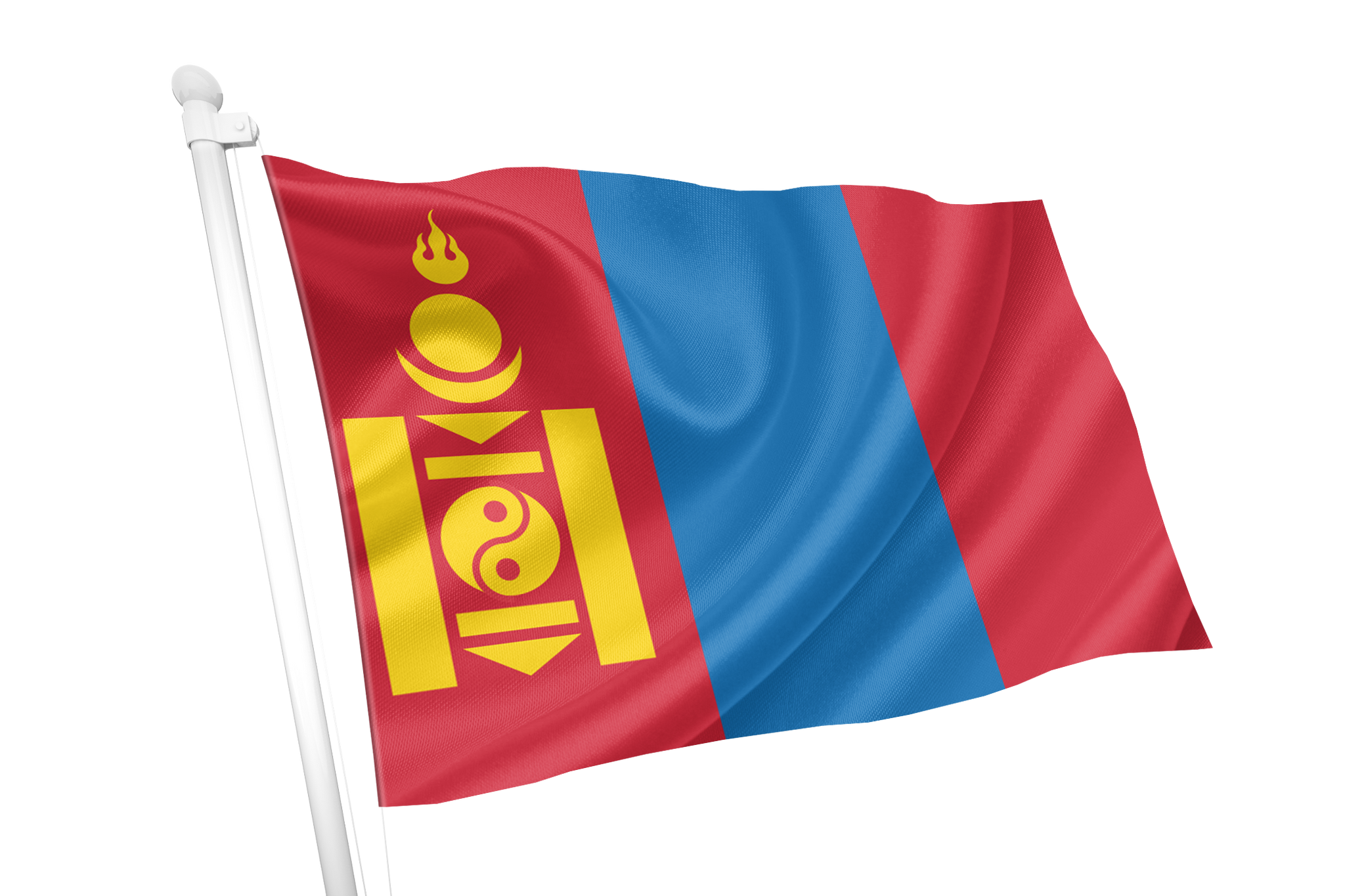 Mongolia Flag – Flags Ireland Prospect Design